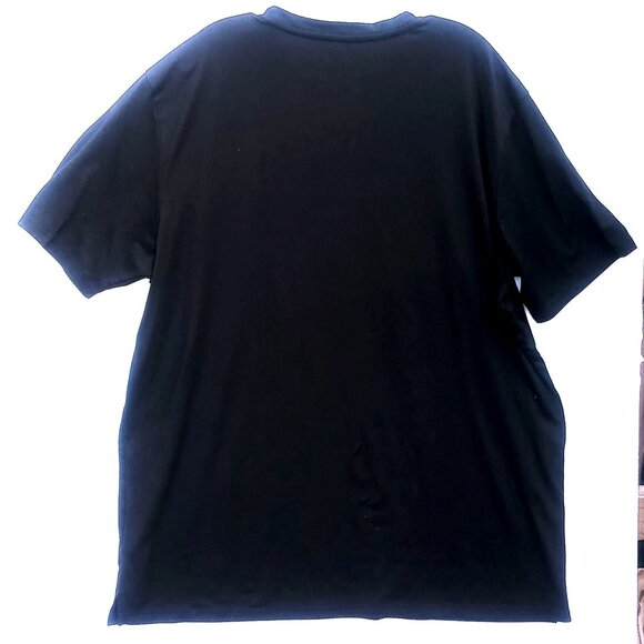 Weatherproof Original Vintage Men's Shirt XXL Black Short Sleeve T-Shirt - Picture 2 of 6
